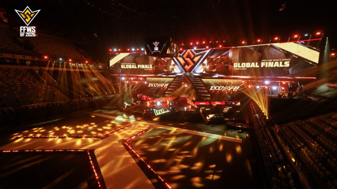 Panggung Final FFWS GF 2025 Jakarta di Indonesia Arena