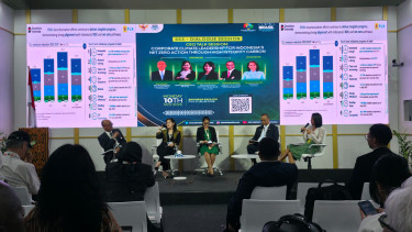 Suasana agenda CEO Talk di Brazil