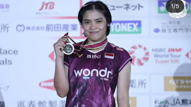 Tunggal putri Indonesia Gregoria Mariska