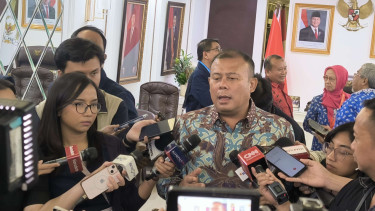 Wakil Ketua DPR RI Cucun Ahmad Syamsurijal di Kompleks Parlemen, Senayan, Jakarta Pusat 