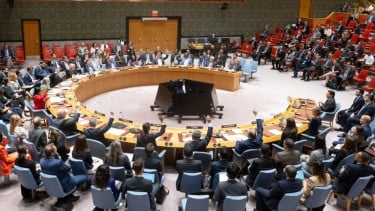 Dewan Keamanan PBB menggelar voting draf resolusi PBB untuk Gaza