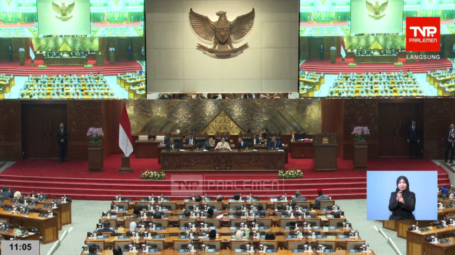 Rapat paripurna DPR RI pengesahan RKUHAP jadi UU