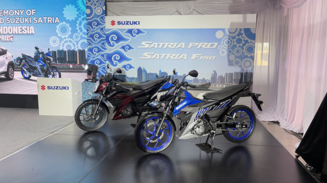 Suzuki Satria yang Siap Diekspor ke Luar Negeri