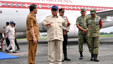 Presiden Prabowo tiba di Solo Resmikan RS Kardiologi
