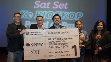 GoPay jalin kemitraan dengan Cinema XXI