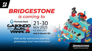Bridgestone hadir di pameran GJAW 2025