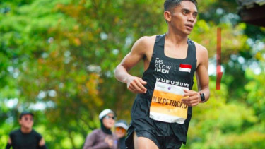 Pelari asal Sulawesi Tengah, Nofeldi Petingko