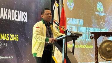 Ketua Umum PP Pemuda Katolik, Stefanus Asat Gusma