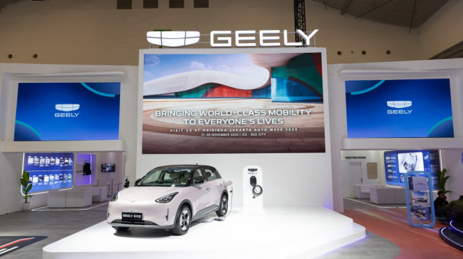 Booth Geely di Pameran GJAW 2025