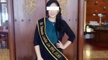 Dosen Cantik Untag berinisial D