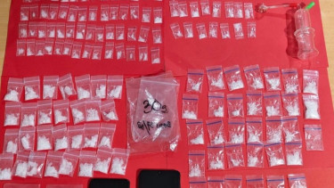 135 paket sabu diamankan Satresnarkoba Polresta Palu