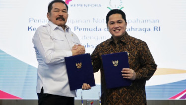 Kemenpora Gandeng Kejagung Awasi Anggaran Olahraga