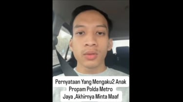 Sosok Pria yang Ngaku Anak Propam Polda Metro Jaya 