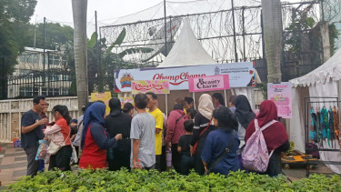 Jakarta Halal Market di Car Free Day 2025