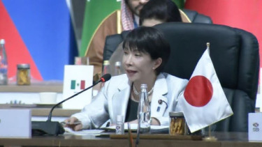 Perdana Menteri (PM) Jepang, Sanae Takaichi di KTT G20 