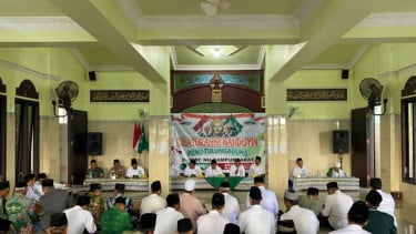 Pengurus PCNU Tulungagung mengikuti rapat koordinasi internal di Tulungagung