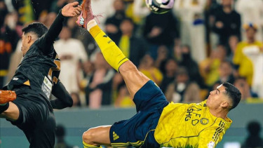 Pemain Al Nassr Cristiano Ronaldo