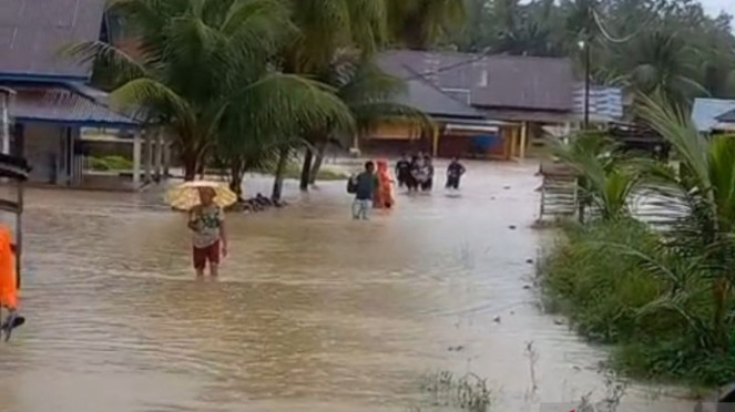 Banjir di Padang Pariaman, Sumatera Barat