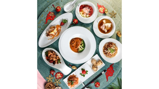 New year set menu teratai