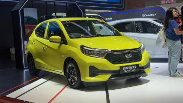 Mobil Honda Brio Satya di GJAW 2025