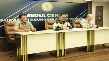 Juru Bicara MA Yanto dalam konferensi pers di Jakarta, Rabu.