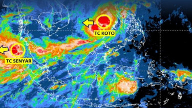 BMKG menyebut cuaca ekstrem di Sumatera-Aceh akibat Siklon Senyar