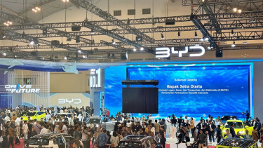 Booth BYD di GJAW 2025