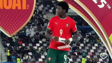 Pemain Timnas Portugal U-17 Anisio Cabral