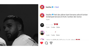 Lille Kirim Pesan Duka untuk Korban Banjir-Longsor di Sumatera