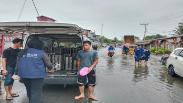 BGN Aceh menyalurkan makan bergizi gratis bagi korban banjir