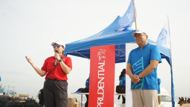 Karin Zulkarnaen, Chief Customer & Marketing Officer Prudential Indonesia.