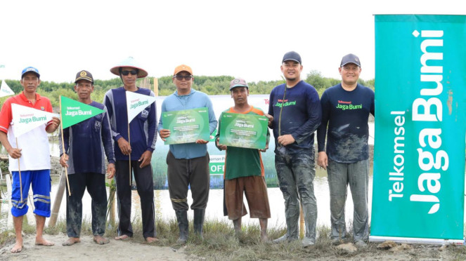 Telkomsel Jaga Bumi Carbon Offset Fase 3:Aksi Nyata Tanam 12.731 Pohon Baru