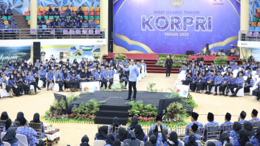 Wamendagri Bima Arya di BSCC Dome Balikpapan, Kalimantan Timur
