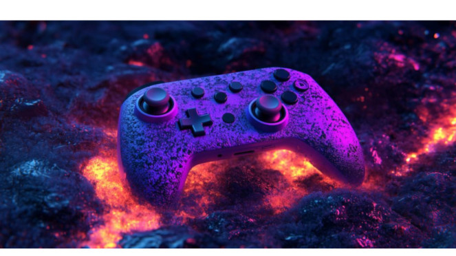 Ilustrasi game online.