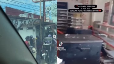 Penjarahan di Kota Sibolga