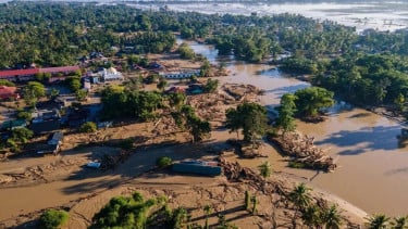 Banjir bandang terjang Sri Lanka