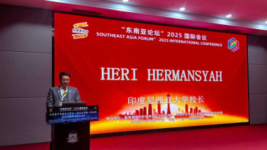Rektor UI, Prof Heri Dilantik sebagai Advisor oleh SCNU
