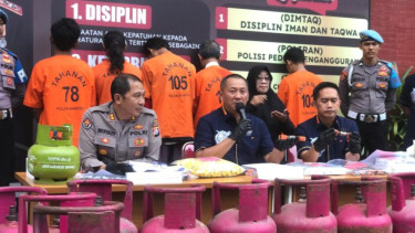 Pengungkapan kasus penyuntikan elpiji subsidi ke non-subsidi