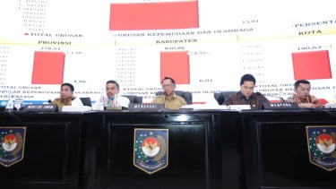Mendagri Tito hadiri acara penandatangan MoU antara Kemenpora, Kemendagri, dan Kementerian UMKM