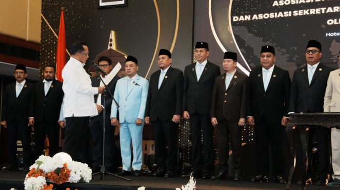 Mendagri Tito Kukuhkan Pengurus ADPSI dan ASDEPSI Periode 2025–2030