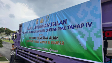 Polda Riau kirim bantuan ke korban bencana di Sumatera