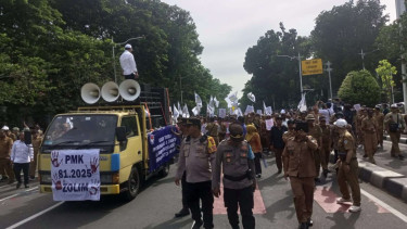 Aparat kawal aksi Apdesi