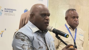 Menteri Hak Asasi Manusia (HAM) Natalius Pigai