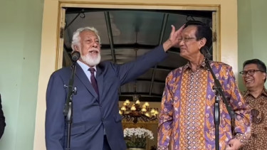 Xanana Gusmao dan Sultan HB X