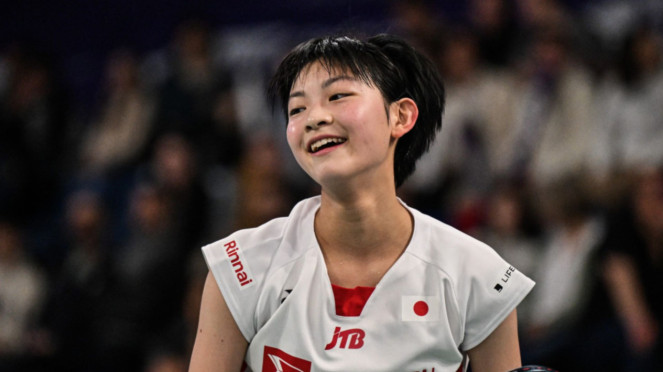 Tomoka Miyazaki, 1. Chiharu Shida (Jepang), 2. Tomoka Miyazaki (Jepang), 3. Pitchamon Opatniputh (Thailand), 4. Gronya Somerville (Australia), 5. Huang Yaqiong (China), 6. Melati Daeva Oktavianti (Indonesia), 7. Pearly Tan (Malaysia)