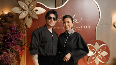 Tex Saverio dan Wanda Ponika.