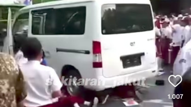 Mobil bawa MBG tabrak siswa SD di Jakut