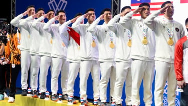 Beregu Putra Bulu Tangkis Indonesia Sumbang Emas