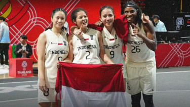 Tim basket putri Indonesia sabet medali emas SEA Games 2025