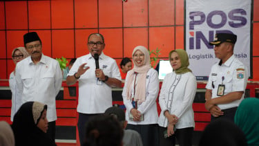 Plt Direktur Utama PosIND, Haris.